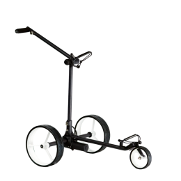 Davies Caddy SMART Black Matt, bílá kola, baterie 10,5 Ah, až 32 jamek