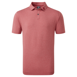 FootJoy Heather Self Collar pánské triko, červené
