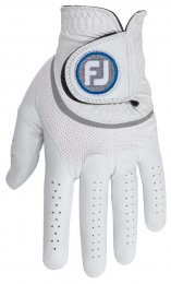 FootJoy HyperFLX pánská kožená golfová rukavice bílá, levá