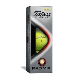 Titleist PRO V1X 2021 golfové míče - žluté 3 ks