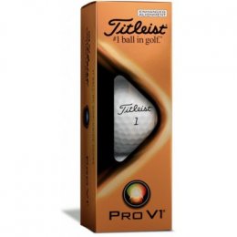 Titleist PRO V1 2021 golfové míče - bílé 3 ks