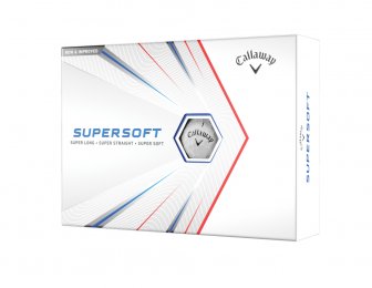 Callaway Supersoft 21 golfové míče - bílé 12 ks