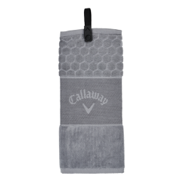 Callaway Tri-Fold 23 golfový ručník, šedý