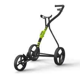 Wishbone ONE Megalight golfový vozík, černý/limetkový
