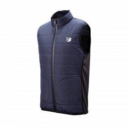 Wilson Padded Body Warmer pánská golfová vesta, tmavě modrá/černá