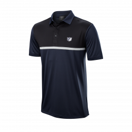 Wilson 3 Tone pánské golfové triko, tmavě modré/černé