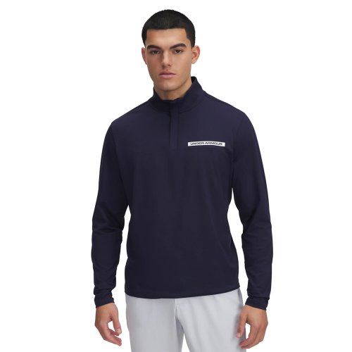 Under Armour T2G 1/4 Zip pánská mikina, tmavě modrá DOPRODEJ