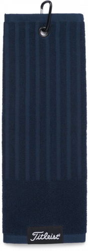 Titleist Tri-Fold Cart golfový ručník, tmavě modrý
