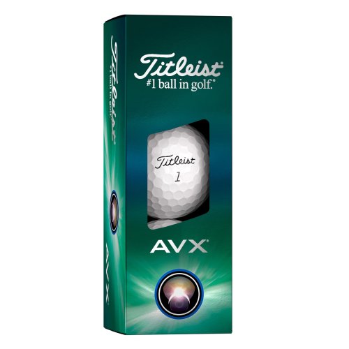 Titleist AVX 2024 golfové míče - bílé 3 ks