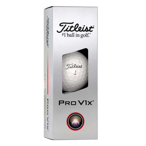 Titleist Pro V1x 2025 golfové míče - bílé 3 ks