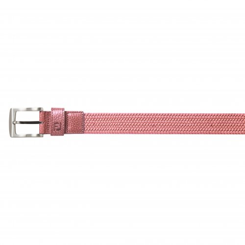 FootJoy Braided dámský pásek, korálový DOPRODEJ