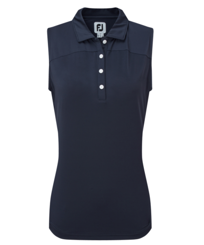 FootJoy Mesh Back dámské triko bez rukávů, tmavě modré, vel. XS DOPRODEJ
