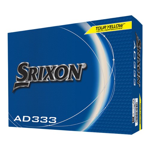Srixon AD333 golfové míče - žluté 12 ks