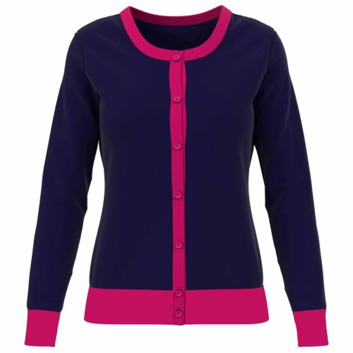 Callaway Colourblock dámský svetr, tmavě modrý, vel. S DOPRODEJ