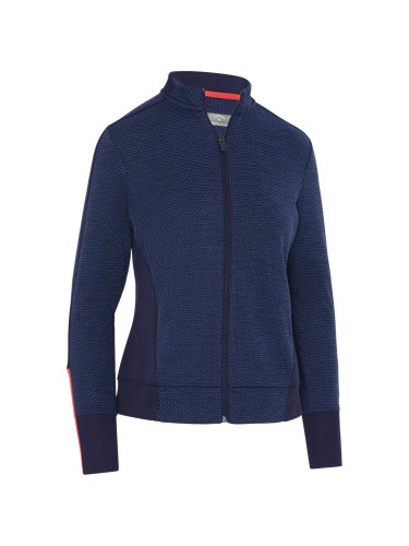 Callaway Heathered Fleece dámská mikina, tmavě modrá, vel. S DOPRODEJ