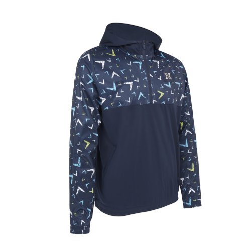 Callaway Multi-Colour Chev 1/4 Zip pánská golfová bunda, tmavě modrá DOPRODEJ