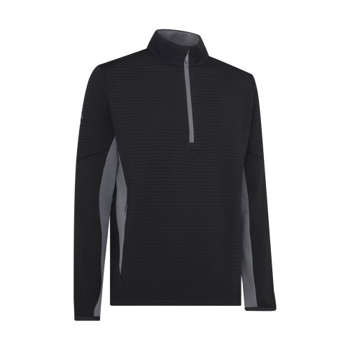 Callaway Midweight 1/4 Zip Fleece pánská golfová mikina, černá/šedá, vel. L DOPRODEJ