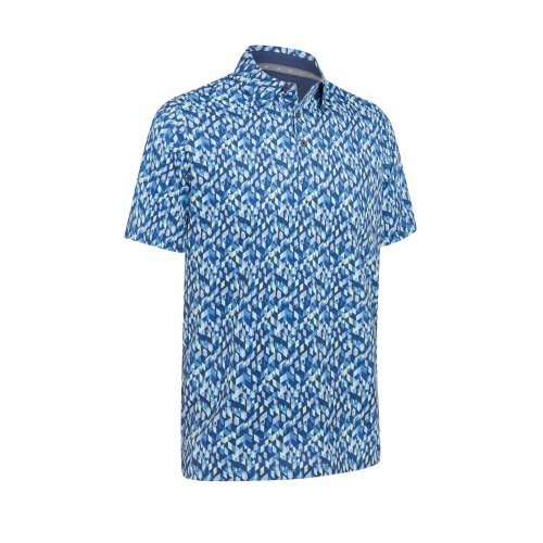 Callaway Kaleidoscope Chev pánské golfové triko, tmavě modré, vel. M DOPRODEJ