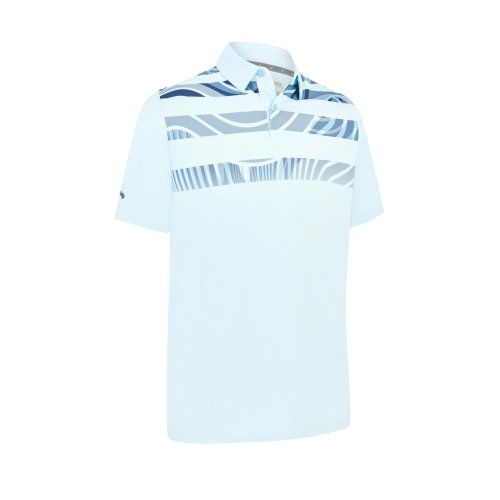 Callaway Trippy Block pánské golfové triko, světle modré, vel. XL DOPRODEJ