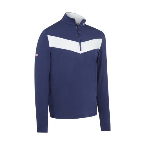 Callaway Odyssey 1/4 Zip pánská golfová mikina, tmavě modrá, vel. M DOPRODEJ