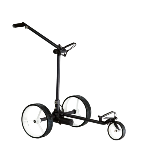 Davies Caddy SMART Black Matt, bílá kola, baterie 10,5 Ah, až 32 jamek