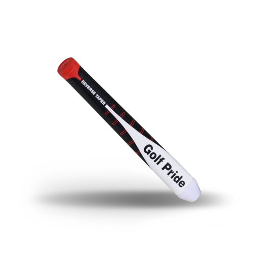 Golf Pride Reverse Taper Pistol Large putter grip, černý/bílý