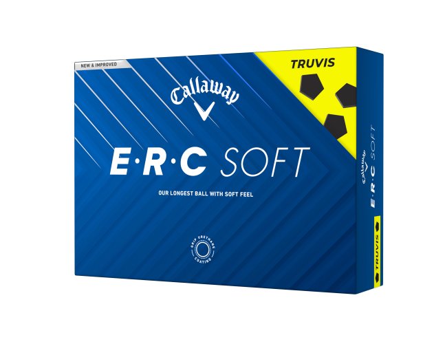 Callaway ERC Soft 25 Truvis golfové míče - žluté 12 ks