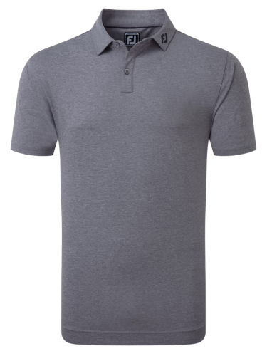 FootJoy Heather Self Collar pánské triko, tmavě modré