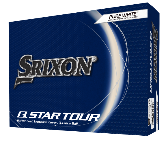 Srixon Q-STAR Tour golfové míče - bílé 12 ks