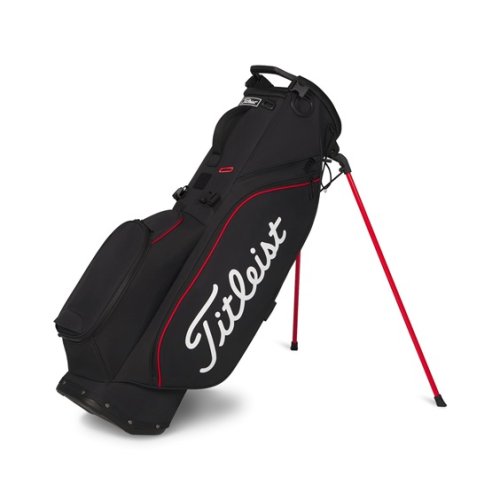 Titleist Players S4 Stand bag, černý/červený