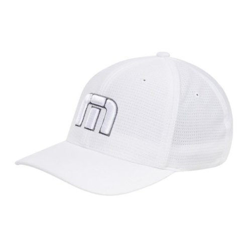 TravisMathew B-Bahamas Fitted golfová čepice, bílá, vel. L/XL
