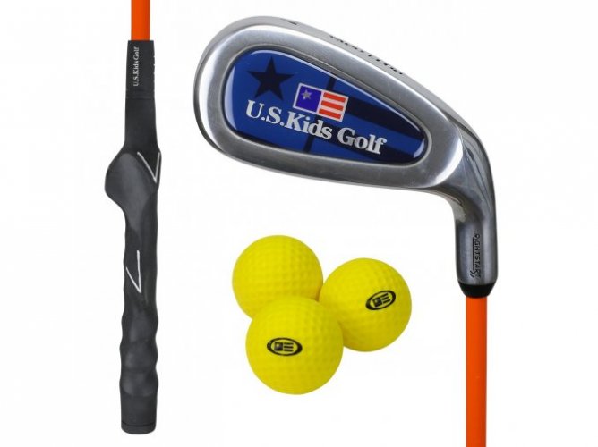 US Kids RS 51 Yard Club + 3 Yard míčky, levá (130 cm)